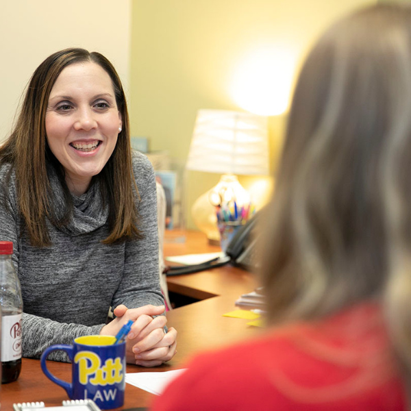 Women in Conversation in Office